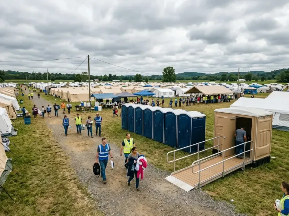 disaster-relief-camp-restrooms-010 — frequently asked questions, Dumpster & Portable Bathrooms Rental in Proctor, MN